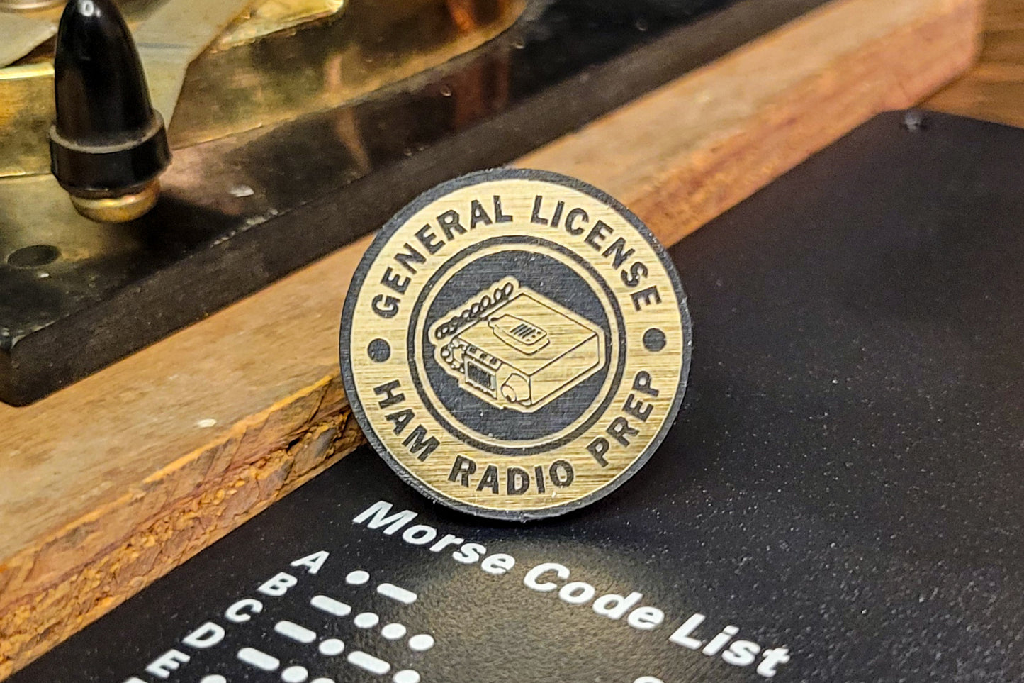 Ham Radio Prep License Pin