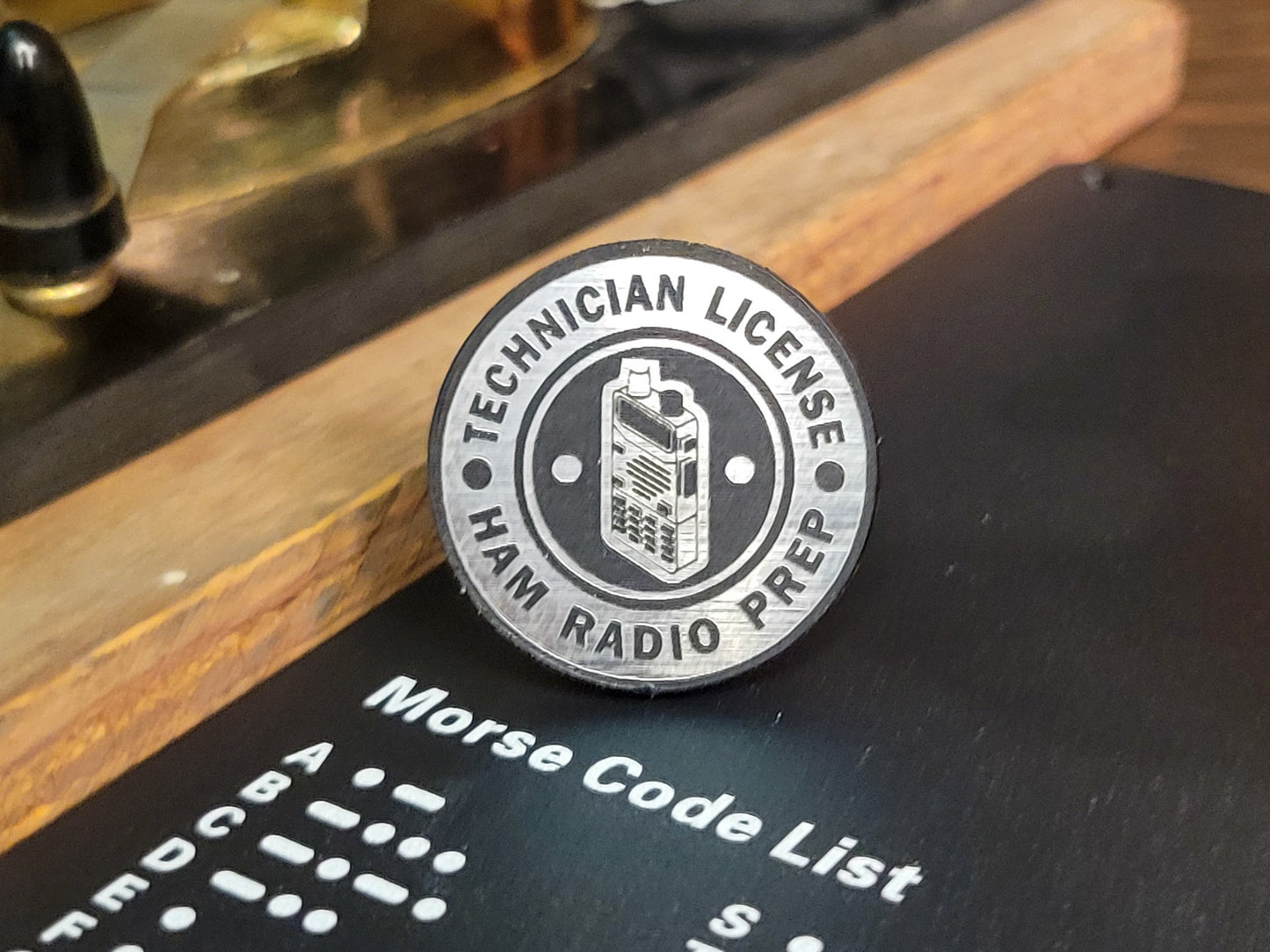 Ham Radio Prep License Pin