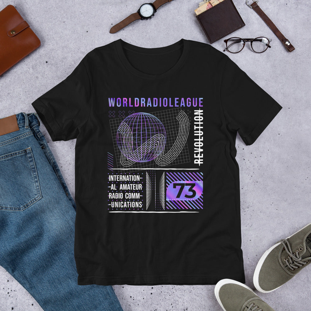"Streetwear T-shirt - 73 Mesh" by World Radio League
