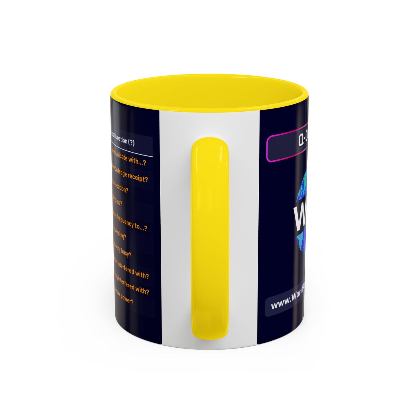 World Radio League mug - Q Codes