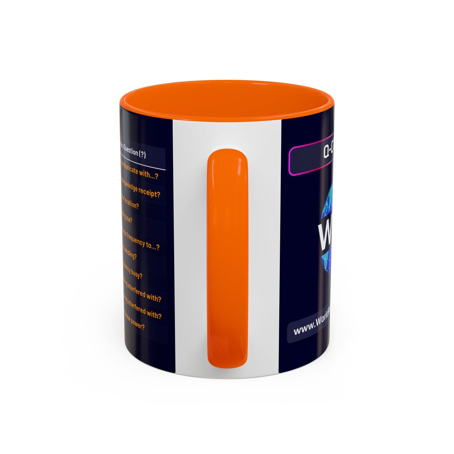 World Radio League mug - Q Codes