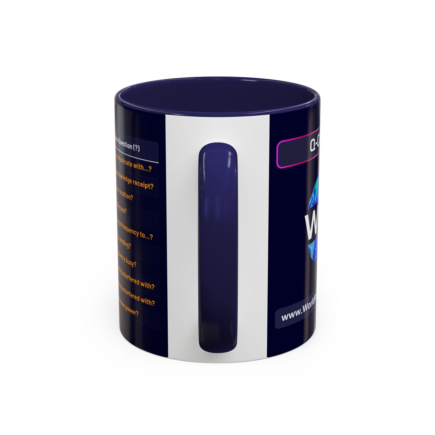 World Radio League mug - Q Codes