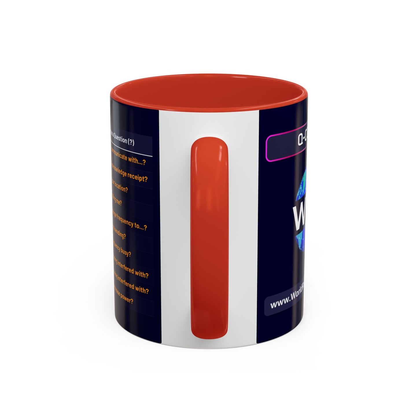 World Radio League mug - Q Codes