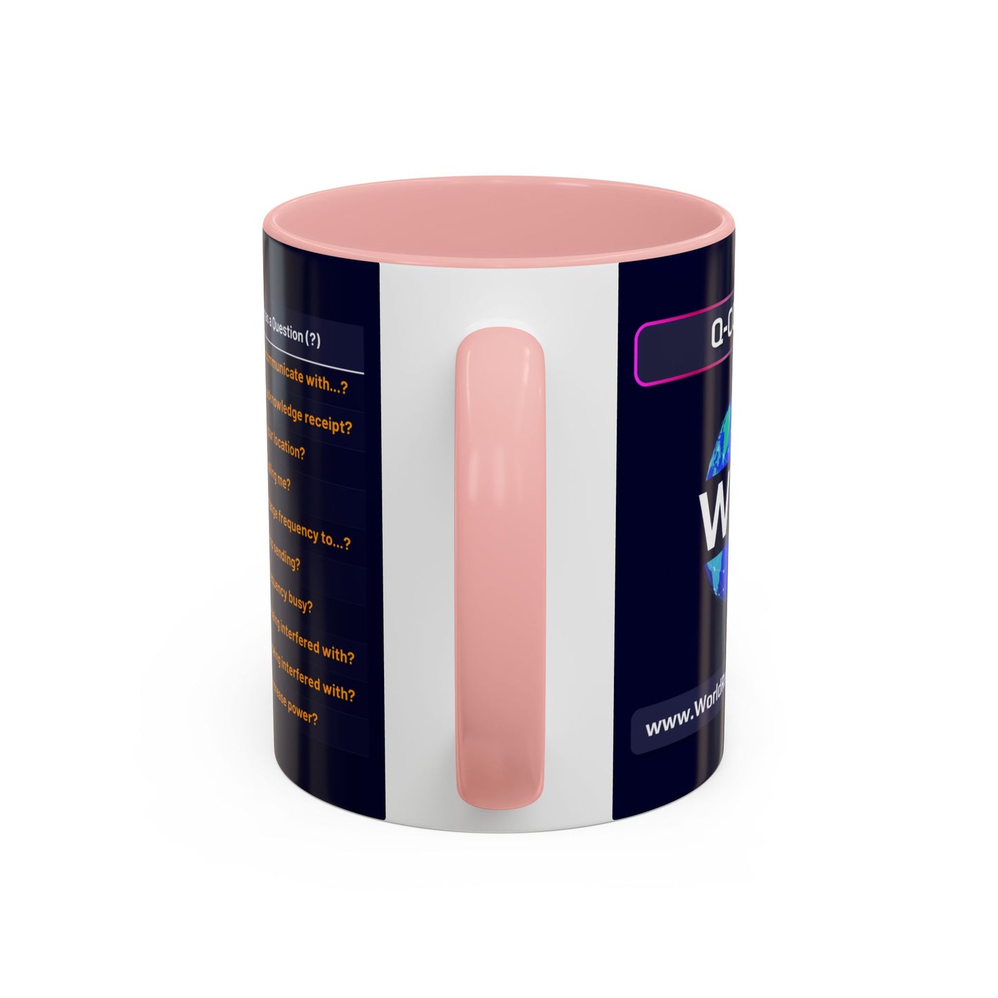 World Radio League mug - Q Codes