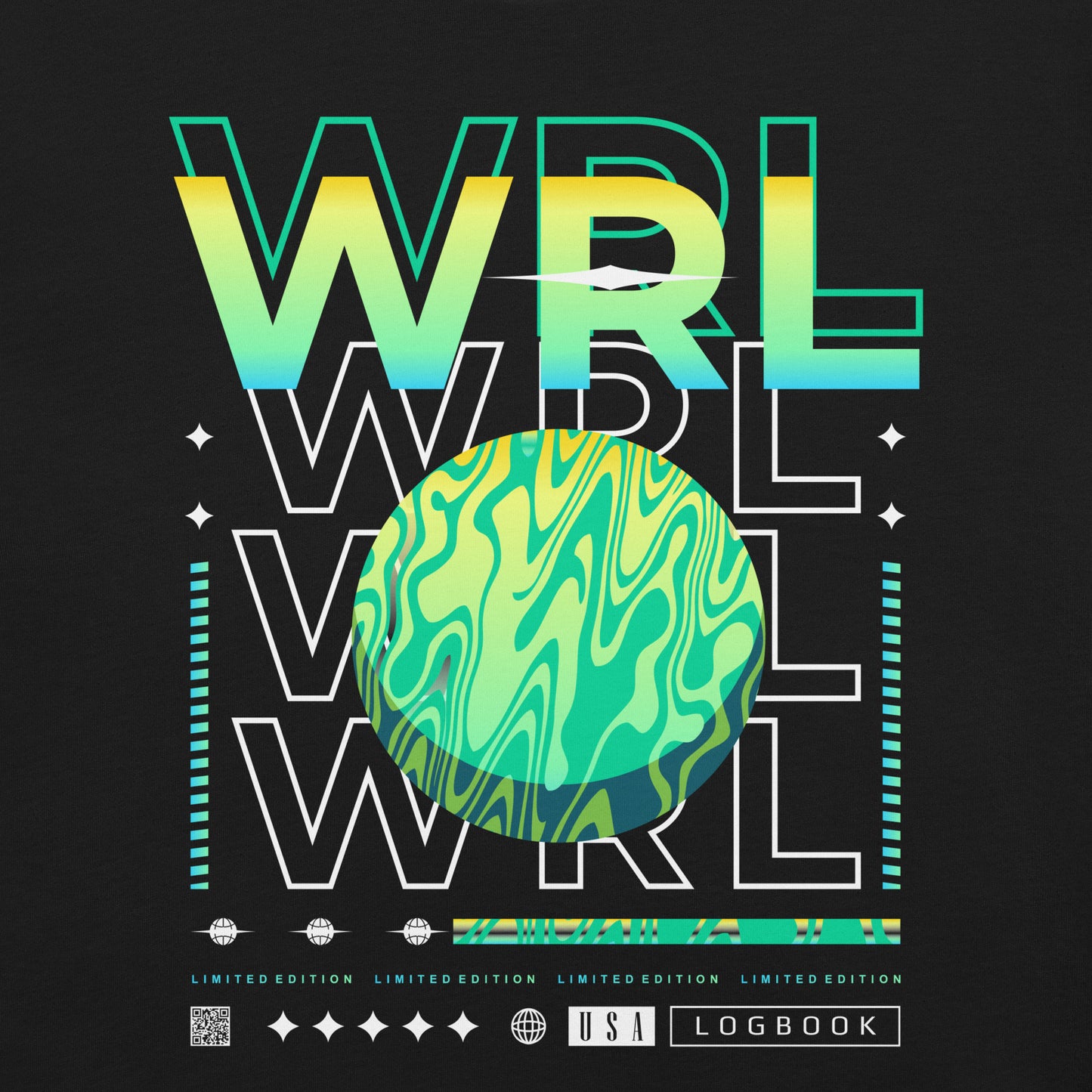 "Streetwear T-shirt - WRL Planet" by World Radio League