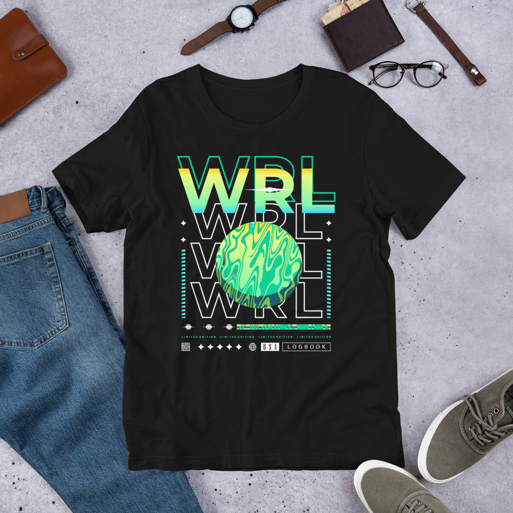 "Streetwear T-shirt - WRL Planet" by World Radio League