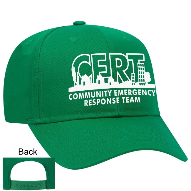 CERT Logo Hat - Community Emergency Response Team