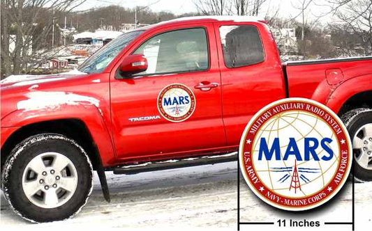MARS 11" Vehicle Magnets - PAIR